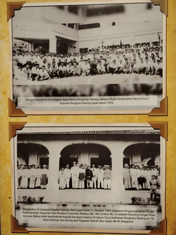 Koleksi gambar bersejarah Naning 1935–1953