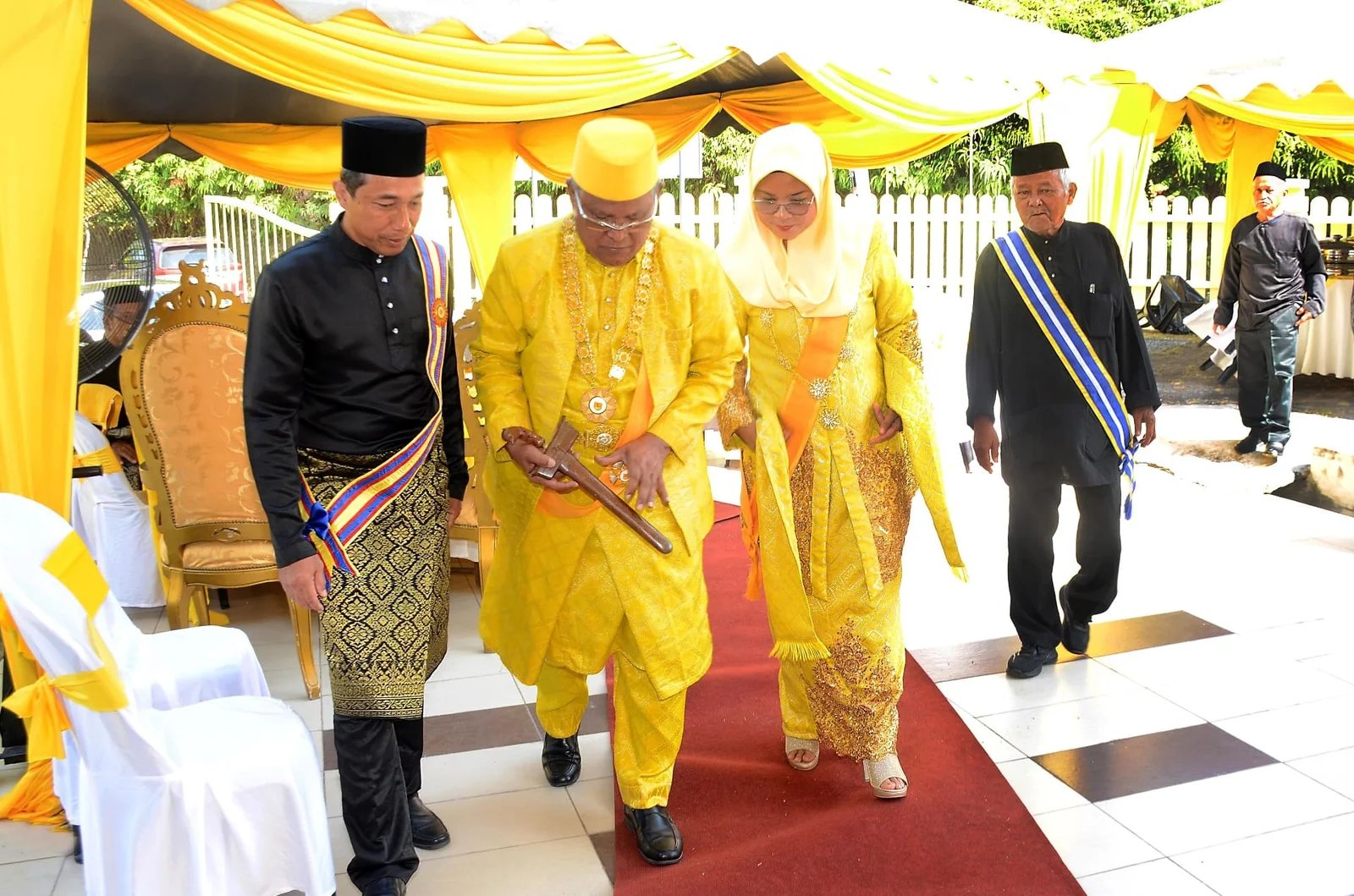 Rakaman istiadat pertabalan Undang Naning Ke-20 — 02