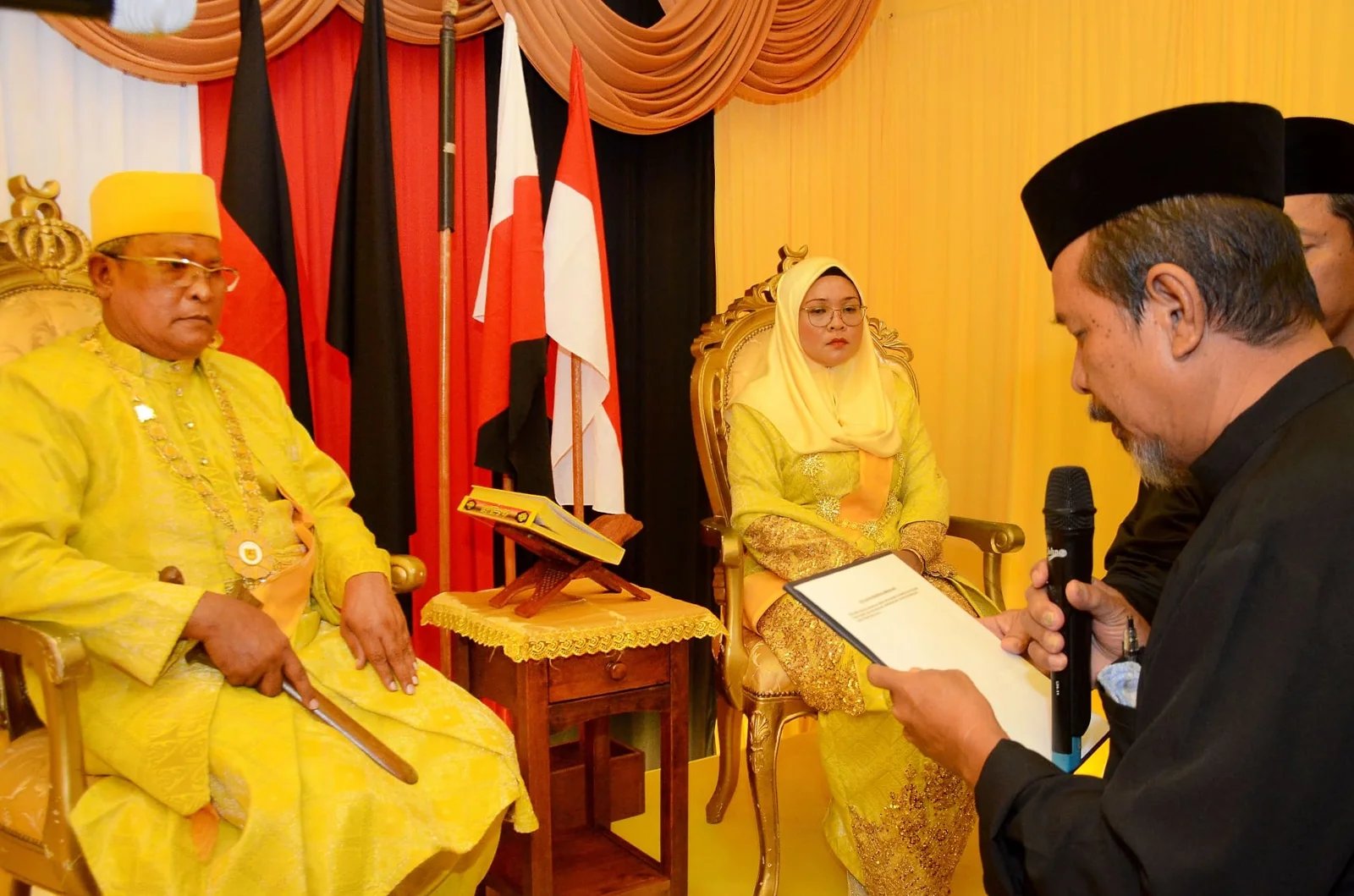 Rakaman istiadat pertabalan Undang Naning Ke-20 — 04