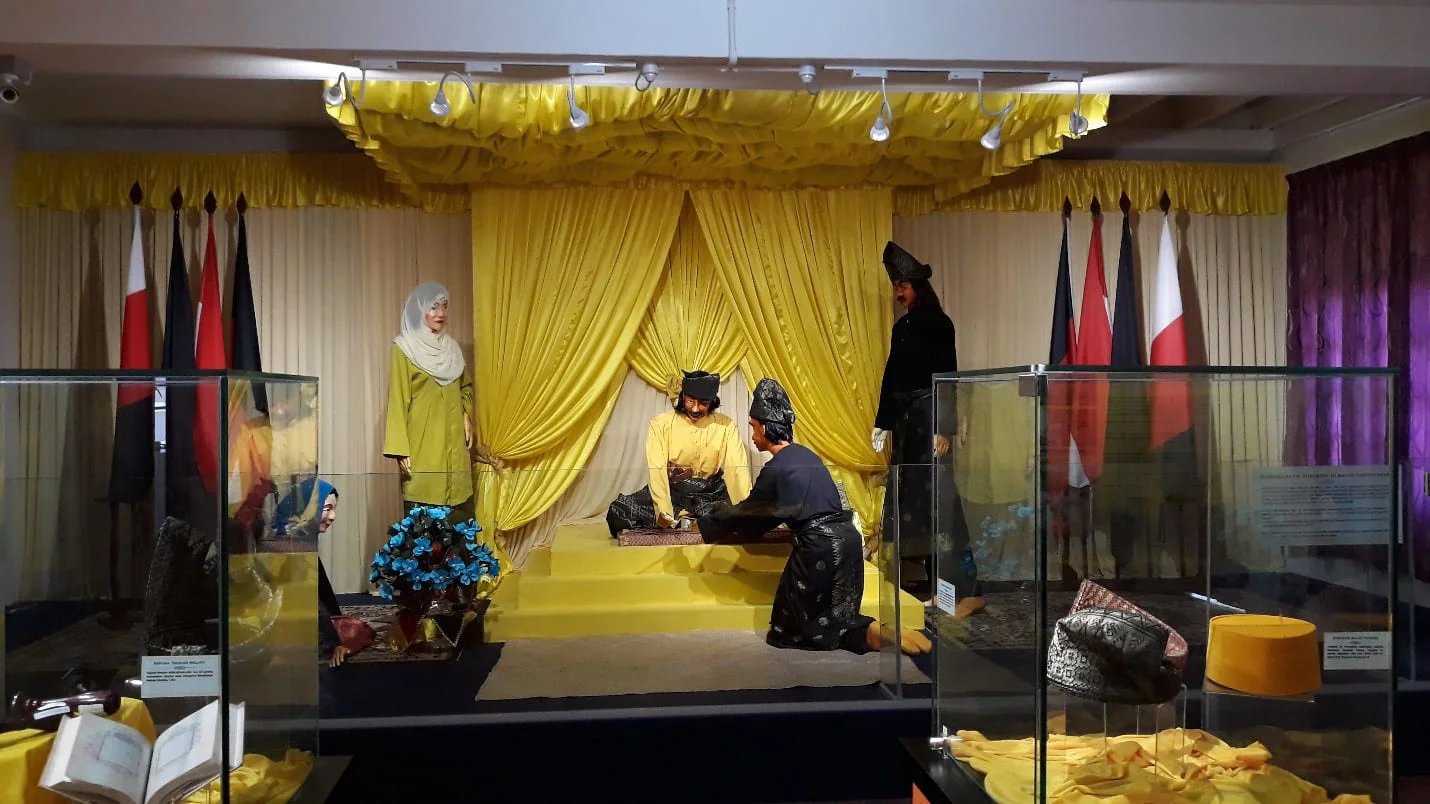 Diorama istiadat diraja di Muzium Naning